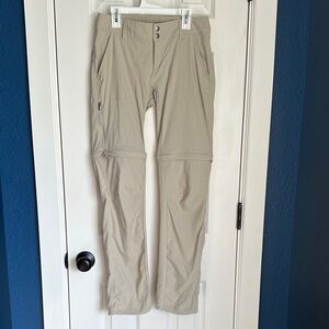 Columbia Tan Convertible Pants